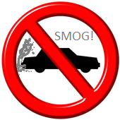 No car pollution graphic w pollution SMOG.1